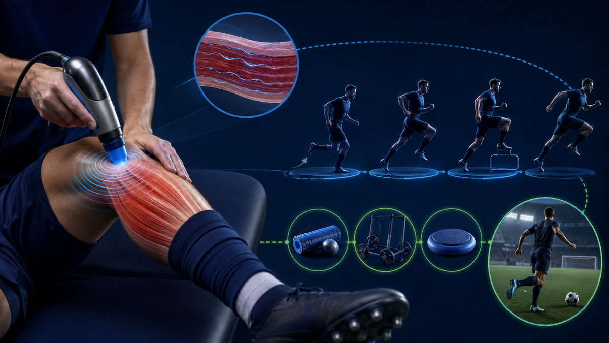 Ondas radiales dentro de la rehabilitación de lesiones musculares agudas